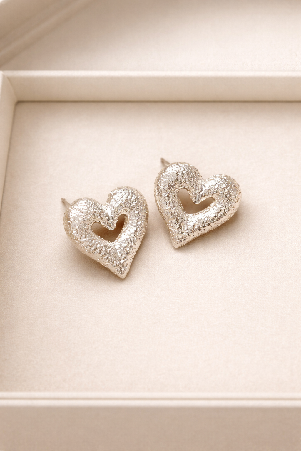 Kolczyki HEART silver