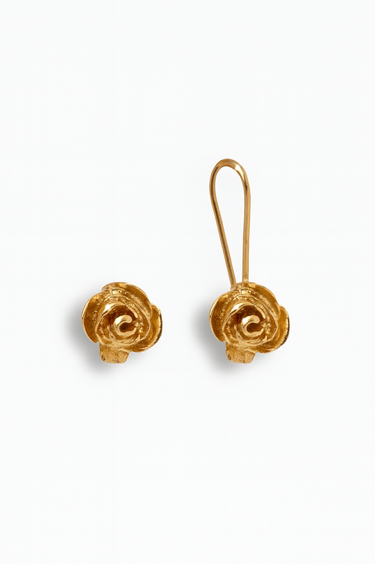 Rose earrings 3