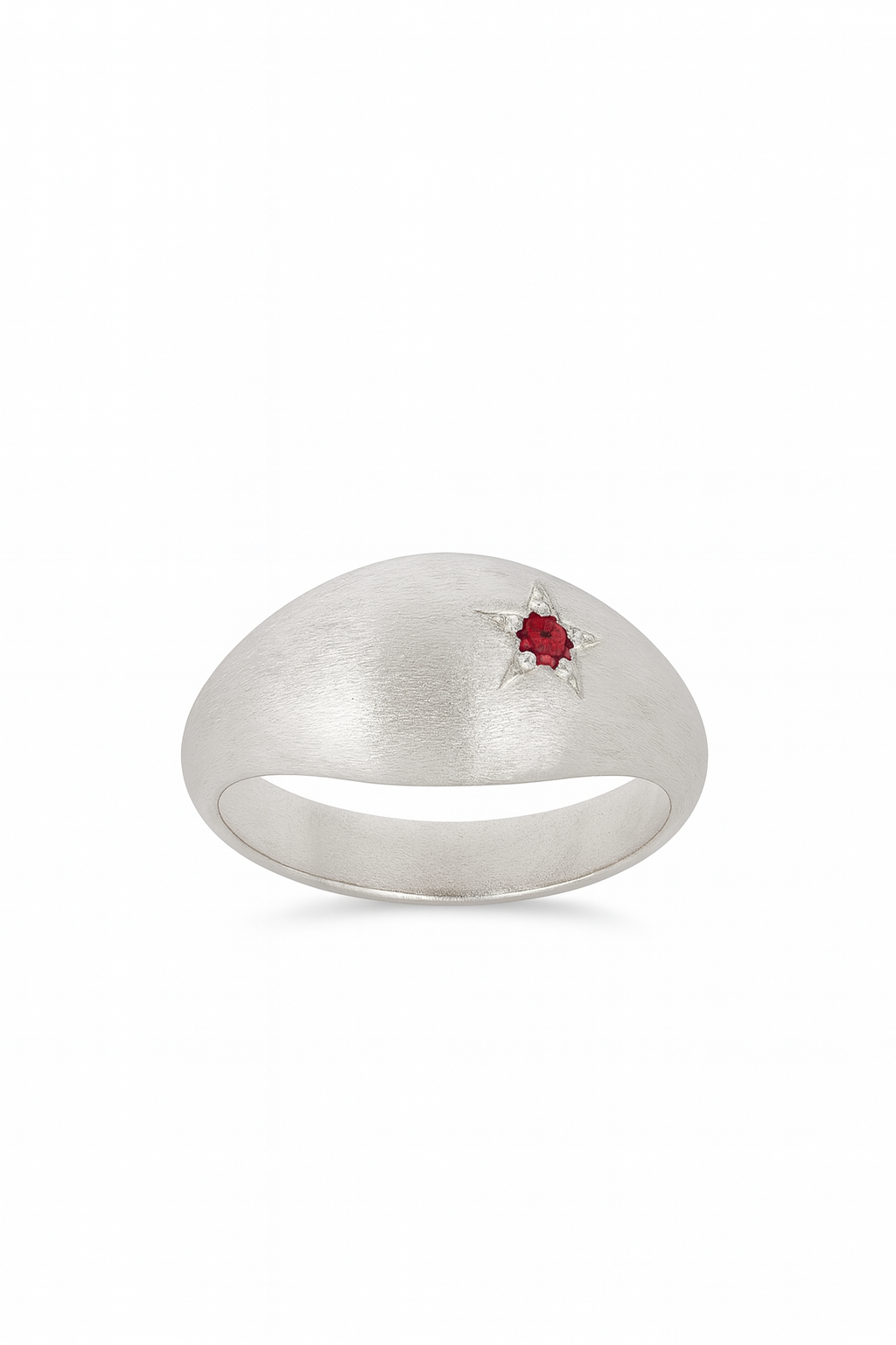 Pierścionek CHARLOTTE satynowa faktura