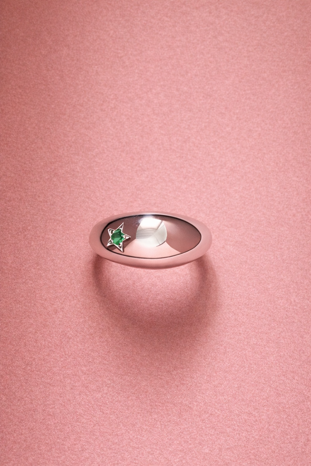 Pierścionek CHARLOTTE gładki silver