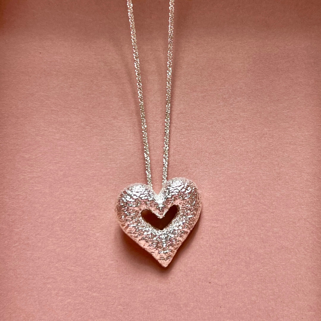 Naszyjnik HEART silver