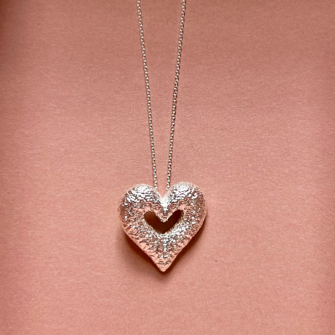 Naszyjnik HEART silver