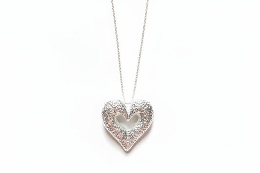 Naszyjnik HEART silver