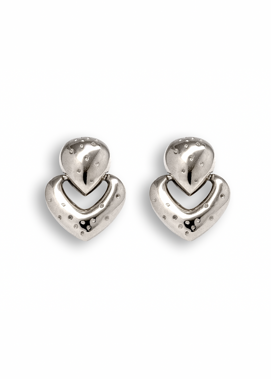 Srebrne kolczyki Jordi